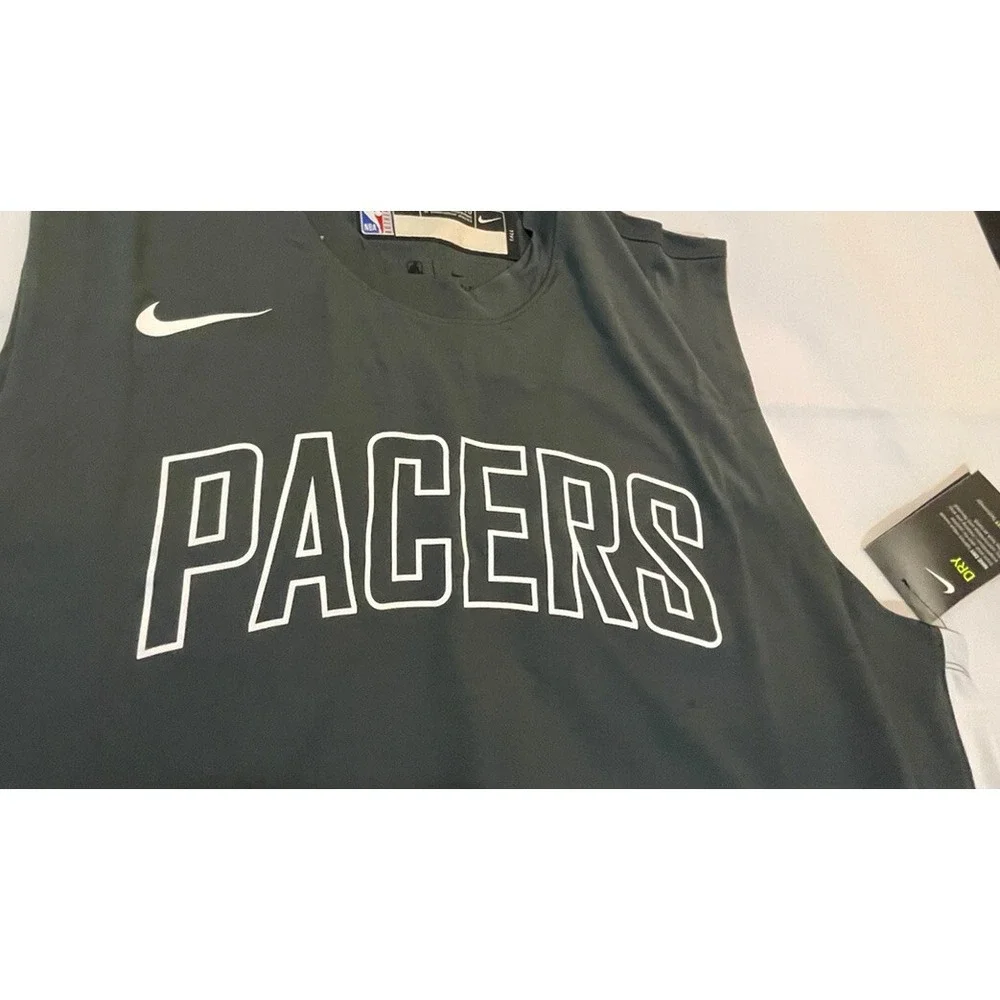Nike‎ Pacers Sz M Shooting Shirt Dry Fit tank Men's AV0963-060 New